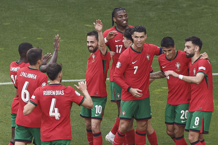 Fotó: AFP/Kenzo Tribouillard Brutális vereséget mért Portugália Törökországra
