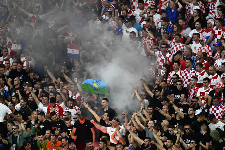 A horvát szurkolók az erőszakot választották