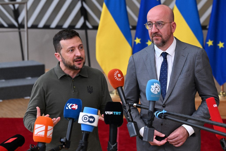 Fotó: AFP/John Thys Biztonsági megállapodást kötött az EU Ukrajnával