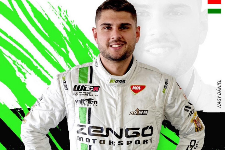 Fotó: Facebook/Zengő Motorsport Rajthoz áll a GT Open magyarországi fordulóján Nagy Dániellel a Zengő Motorsport