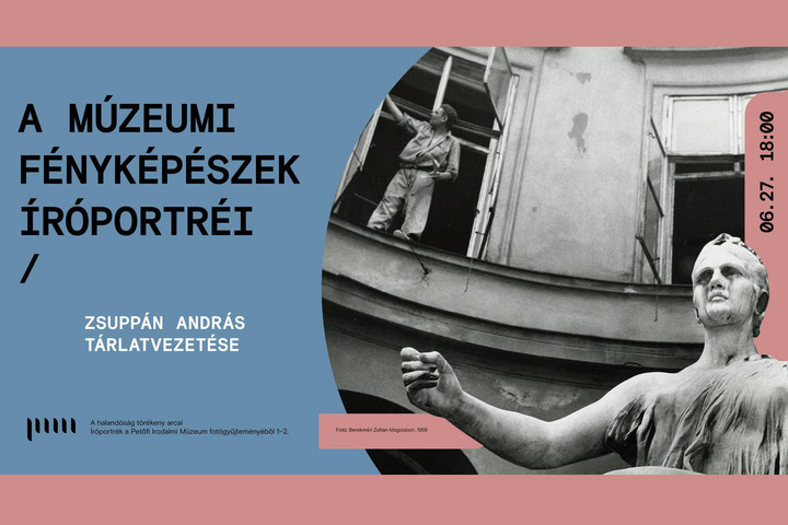 Fotó: Facebook/Petőfi Irodalmi Múzeum PIM70: A múzeumi fényképészek íróportréi a Petőfi Irodalmi Múzeumban