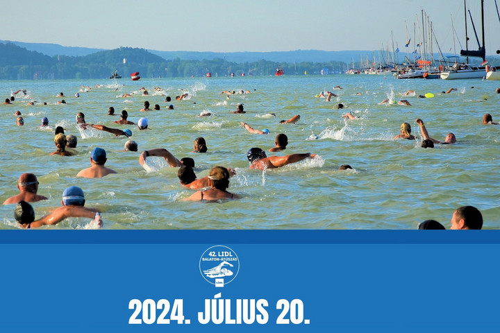 Fotó: Facebook/Balaton-átúszás A helyek kétharmada már elkelt a Balaton-átúszásra