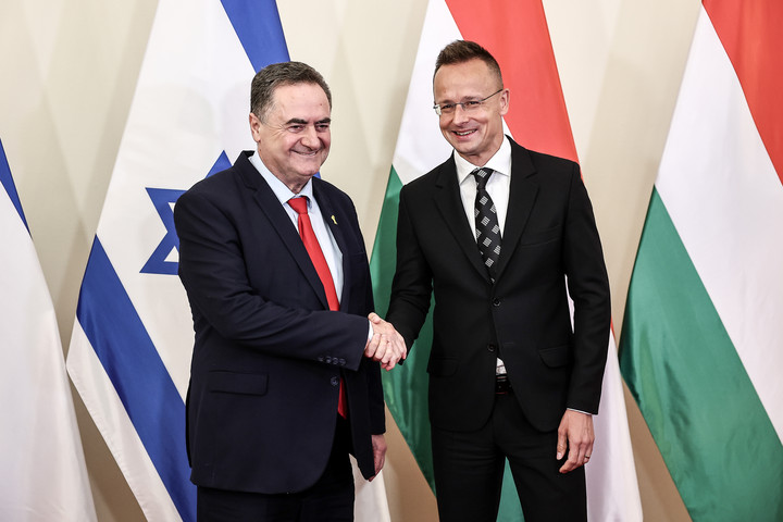 Fotó: MH/Balogh Dávid Szijjártó Péter: Magyarországon elképzelhetetlenek a Nyugaton látott antiszemita jelenetek