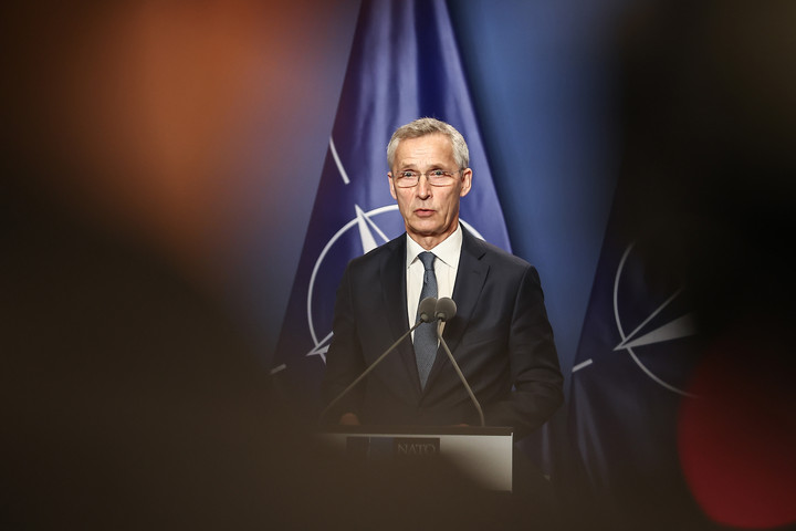Fotó: MH/Balogh Dávid Stoltenberg: Bízom benne, hogy a NATO vezetheti az Ukrajnának nyújtandó biztonsági segítség és kiképzés koordinálását