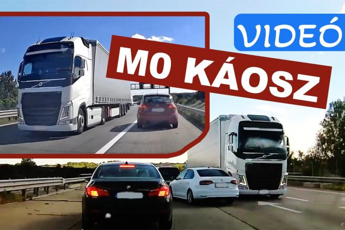 Fotó: bpiautosok.hu Hátborzongató: szembement a magyar autópályán a kamionos