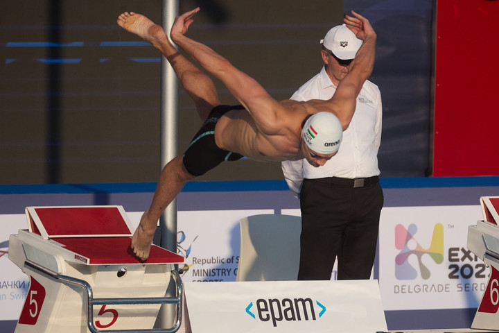 Fotó: MTI/Derencsényi István Vizes Eb: Milák olimpiai szintet úszott 100 méter gyorson, Németh remekelt, Kovács és Telegdy is döntős