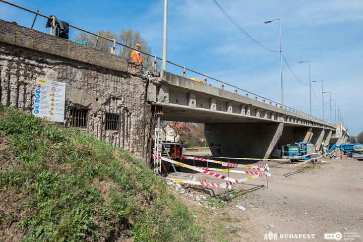 Csütörtöktől lezárják a Fogarasi úti felüljárót