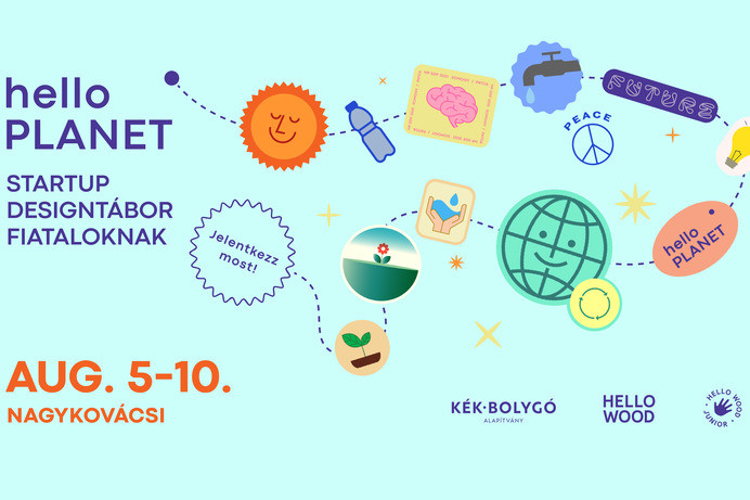 Fotó: kekbolygoalapitvany.hu Ingyenes startup dizájntábort szervez a Kék Bolygó Alapítvány