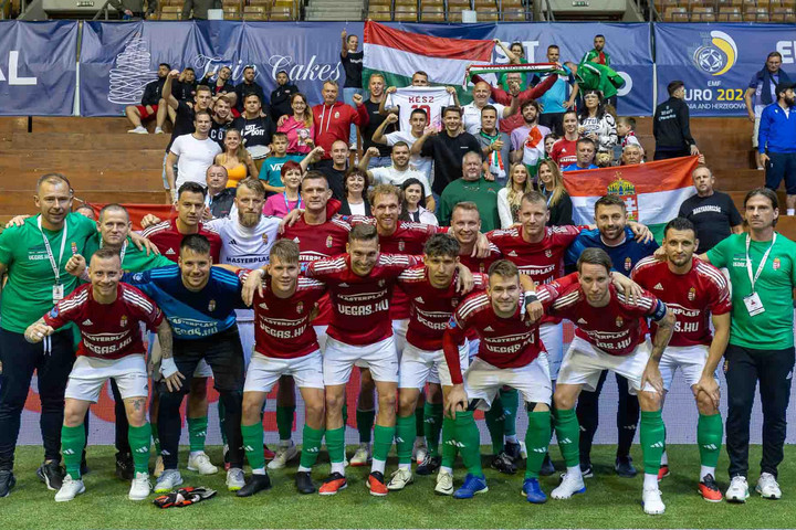 Fotó: Facebook/Minifutball Szövetség Döntős a magyar válogatott