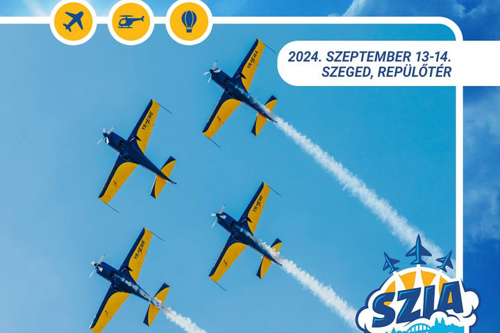 Ismét megrendezik a Szeged International Airshow-t