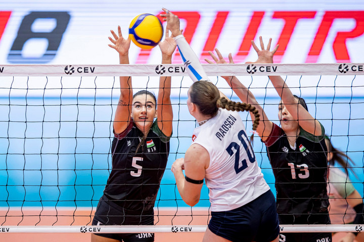 Fotó: Facebook/Hunvolley Drámai vereséggel zártak a női röplabdázók