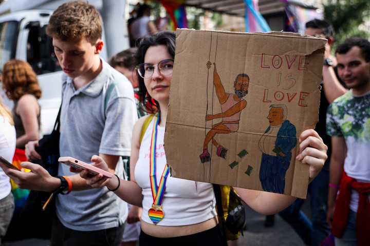 A Pride-on is kiéleződtek a palesztin–izraeli ellentétek + GALÉRIA