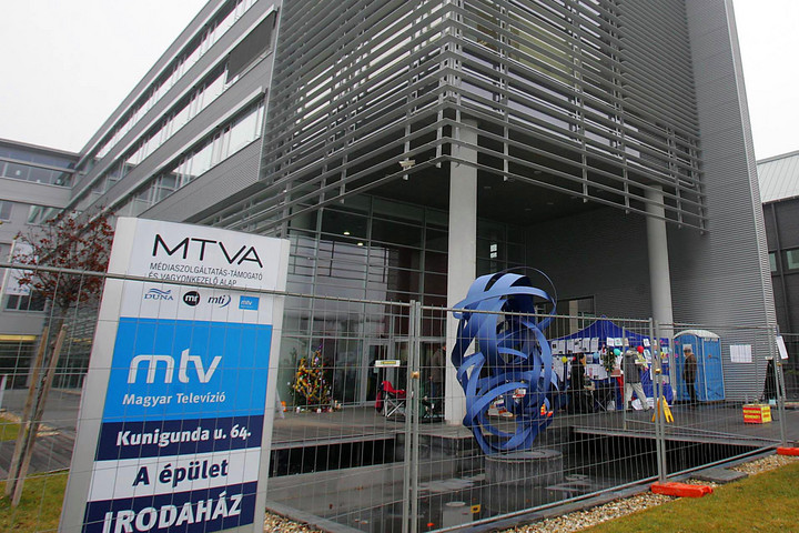 Fotó: MH-archív/Burger Zsolt Tűz ütött ki az MTVA épületében