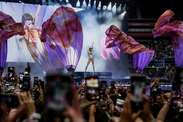 Mérhető földmozgást okoztak Taylor Swift edinburghi koncertjei