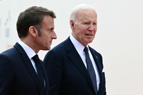 Macron elvesztette Biden támogatását