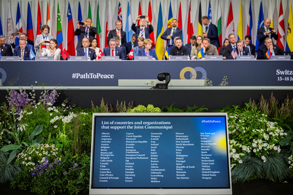 Svájci békekonferencia: Ukrajna területi épségének kell az alapját képeznie bármilyen békének