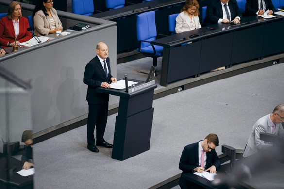 Olaf Scholz: Németország nem keveredhet bele a háborúba