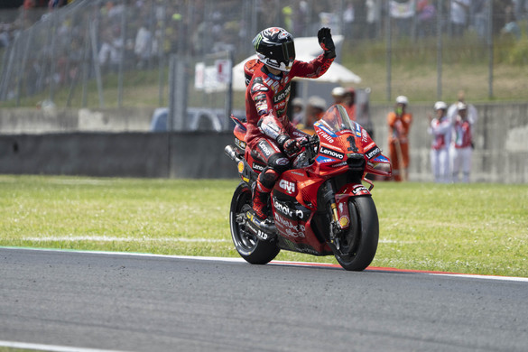 Bagnaia sorozatban harmadszor nyert Assenben