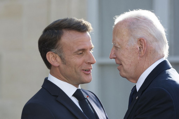 Macron és Biden nem áll le a háborúval
