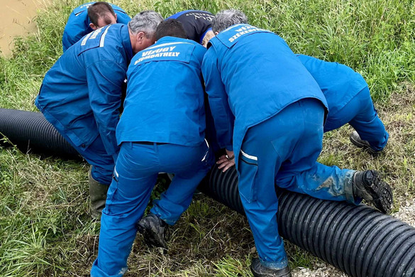 Folyamatosan szondázzák a gátak állapotát