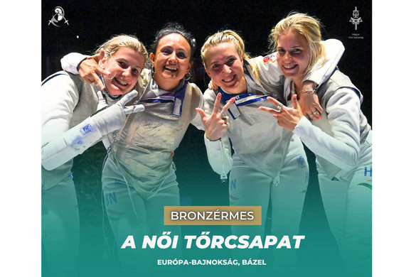 Bronzérmes a női tőrcsapat