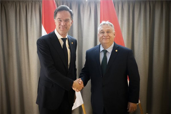 Orbán Viktor: Magyarország kész támogatni Mark Ruttet