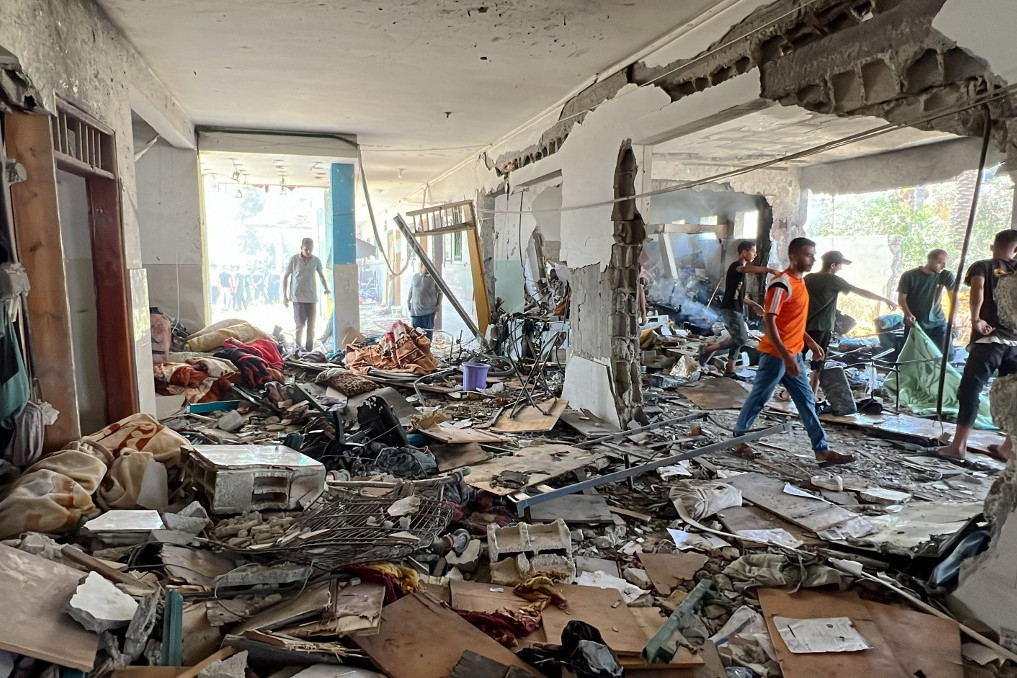 Legalább 30-an meghaltak egy iskolára mért izraeli csapásban