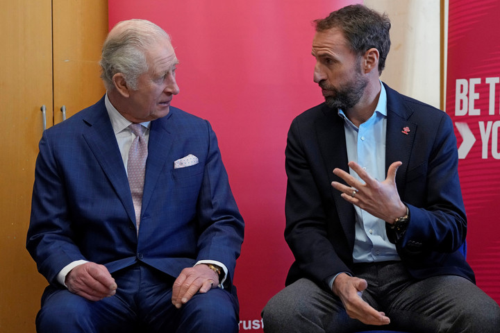 Fotó: AFP/POOL/Frank Augstein III. Károly király: Southgate emelt fővel térhet haza