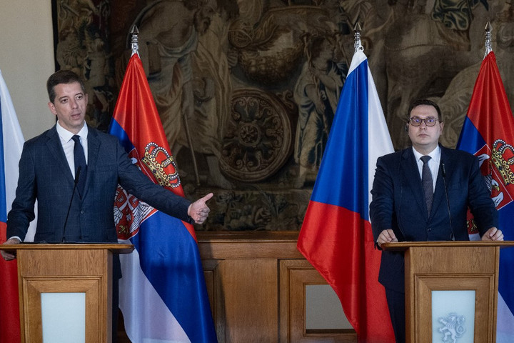 Fotó: AFP/Michal Cizek Prága támogatja Szerbia európai integrációját