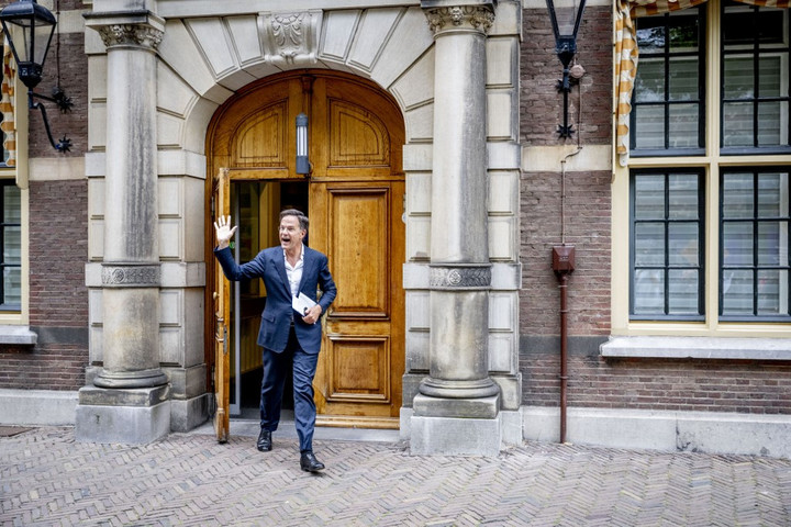 Fotó: AFP/ANP/ANP Mag/Robin Utrecht Kitüntették Mark Rutte volt holland kormányfőt