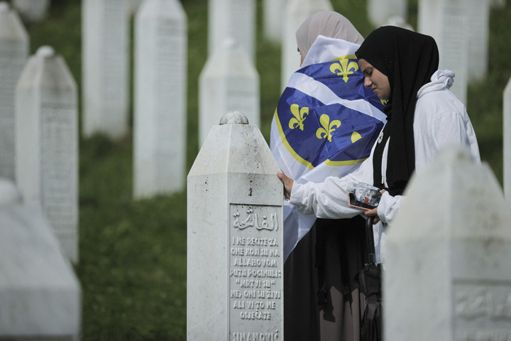 Fotó: Anadolu via AFP/Samir Jordamovic Megindult a srebrenicai békemenet