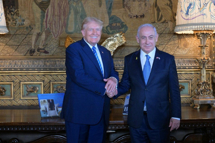Fotó: AFP/Anadolu/Handout/Amos Ben-Gershom (GPO) Közel-keleti béketeremtés: Donald Trump ismét gyors megoldást ígért a konfliktusra