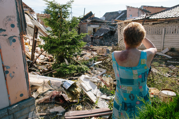 Fotó: NurPhoto via AFP/Pavlo Pakhomenko Vegyi fegyvert használhattak Harkivban