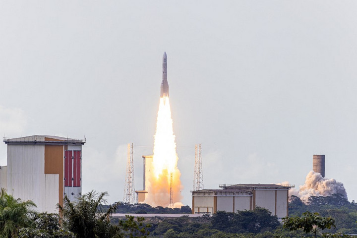 Elindult első útjára az Ariane 6 európai hordozórakéta