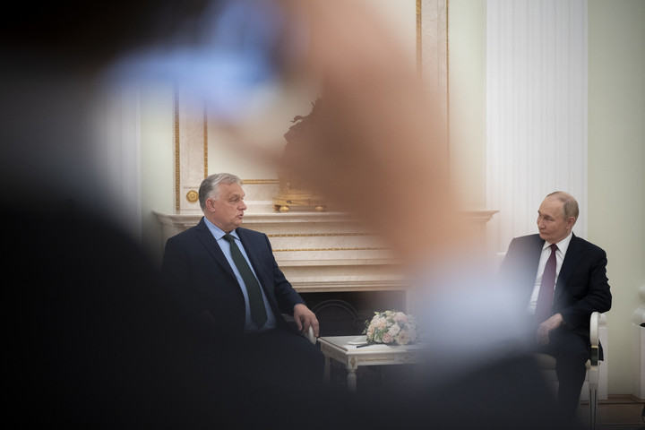 Fotó: MTI/Miniszterelnöki Sajtóiroda/Benko Vivien Cher Orbán Viktor erről a három témáról is megkérdezte Vlagyimir Putyint