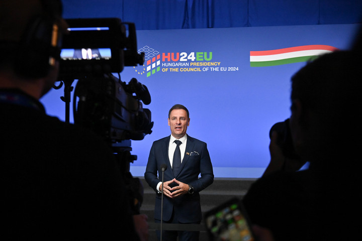 Fotó: MTI/Bruzák Noémi Tuzson Bence: Az EU jogi versenyképessége volt a fő téma az uniós igazságügyi miniszterek informális ülésén
