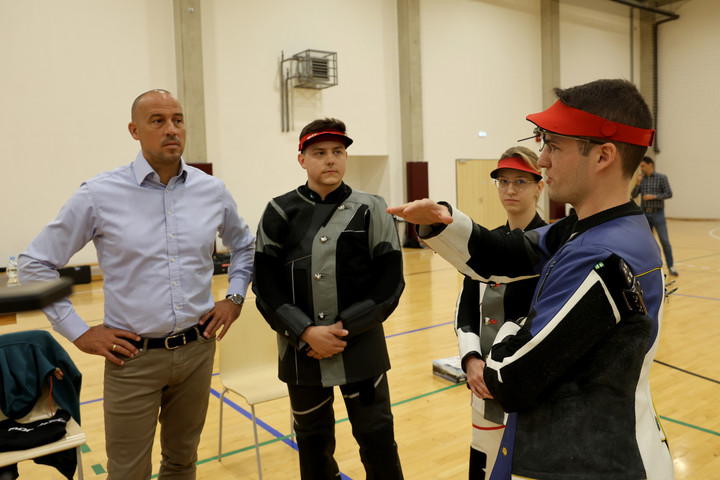 Fotó: MTI/Vajda János Mátraházán készülnek a sportlövők az olimpiára