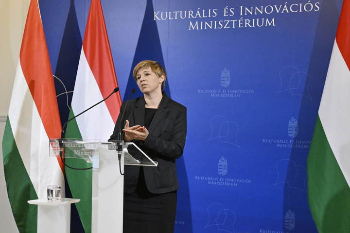 Fotó: MTI/Lakatos Péter Varga-Bajusz Veronika: Két legerősebb összekötő szálunk a kereszténységünk és a magyarságunk