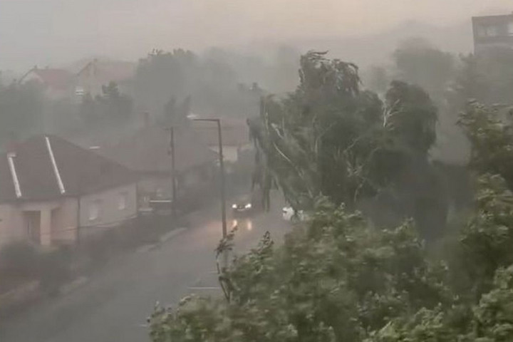 Ítéletidő északon és Budapest környékén