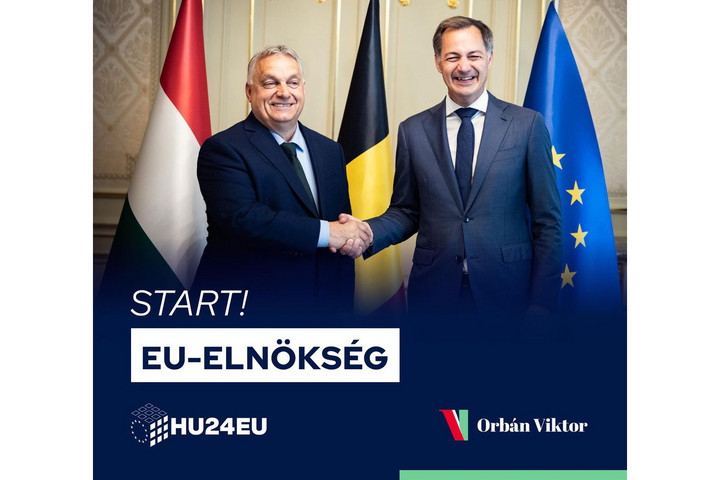 Fotó: Facebook/Orbán Viktor Orbán Viktor átvette a soros EU-elnökséget