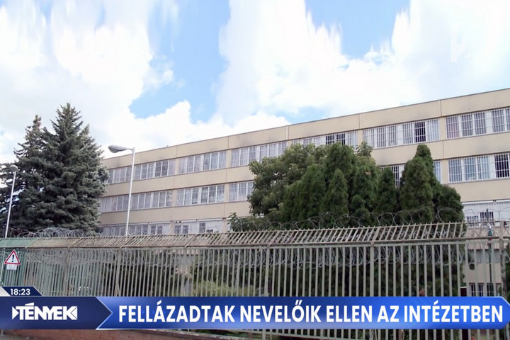 Fotó: tenyek.hu/képernyőfelvétel Fellázadtak nevelőik ellen egy javítóintézetben