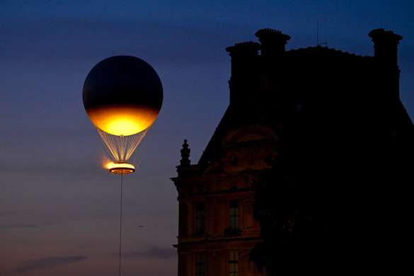 Fotó: AFP/Christophe Delattre Az olimpiai hőlégballon nyaranta visszatér Párizsba