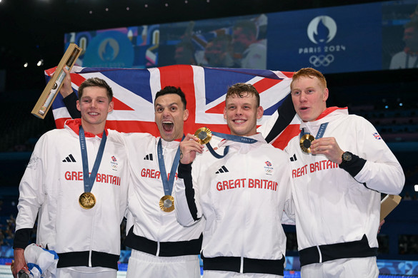 A britek nyerték a férfiak 4x200 méteres gyorsváltóját