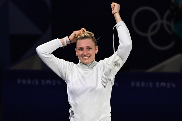 Megható pillanat a friss magyar olimpiai érmestől