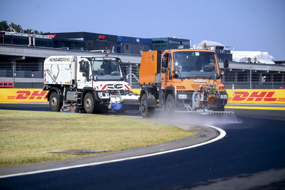 Fokozott a rendőri jelenlét a Hungaroring környékén