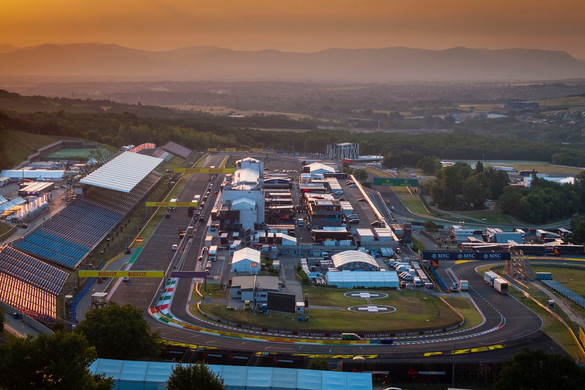 Víz alá került a Hungaroring