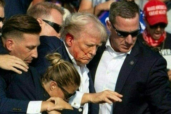Mesterlövész támadt Donald Trumpra