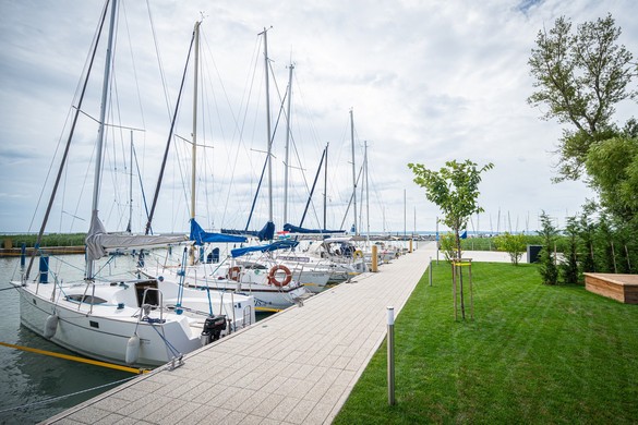 Új kikötő nyílt a Balatonon