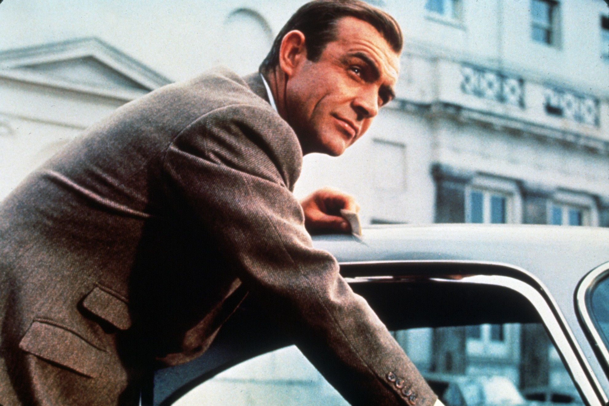 Sean Connery James Bondként 1964-ben a Goldfinger című részben