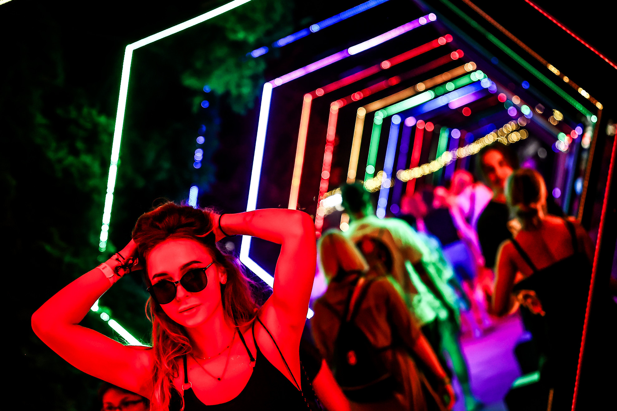 Fotó: MH/Balogh Dávid A 30. Sziget fesztiválra folyamatosan érkeznek a bulizni vágyók